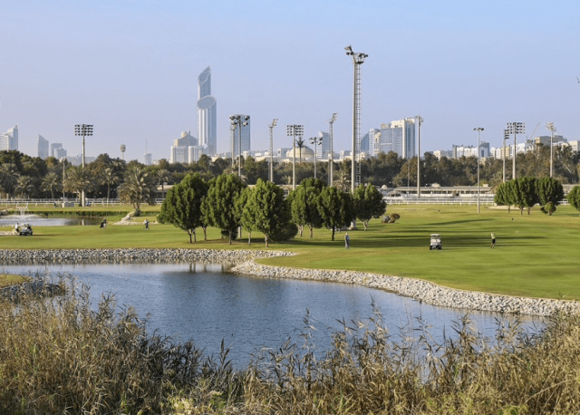 Abu Dhabi golf courses