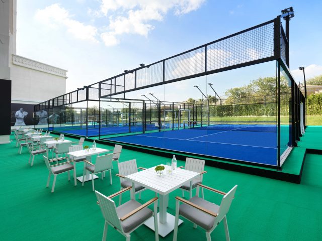 Padel Courts & Dolce Terrace at The Ritz-Carlton Abu Dhabi, Grand Canal