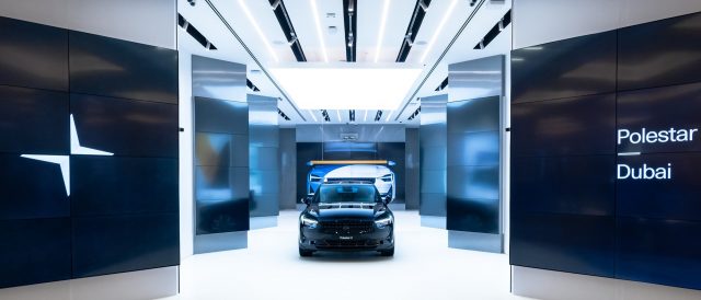 Polestar 2 in Polestar Space Mall of the Emirates