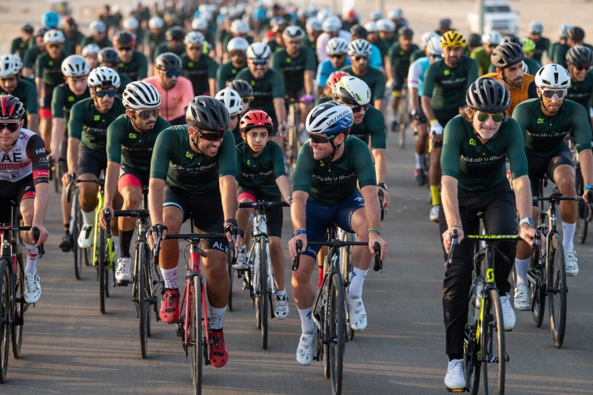 Abu Dhabi is becoming a cycling super city